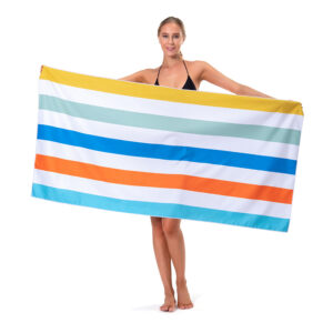 stripe beach towel